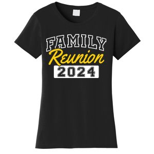 Family Reunion 2024 Gathering Family Meeting Matching Women's T-Shirt