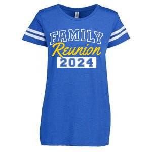 Family Reunion 2024 Gathering Family Meeting Matching Enza Ladies Jersey Football T-Shirt