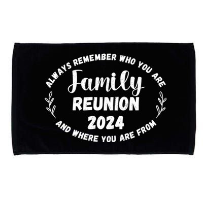 Family Reunion 2024 Family Party 2024 Gift Microfiber Hand Towel