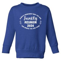 Family Reunion 2024 Family Party 2024 Gift Toddler Sweatshirt