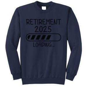 Funny Retirement 2025 Loading Retired Countdown In Progress Sweatshirt