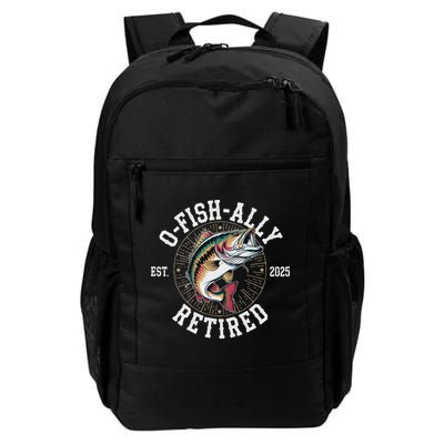 Fisherman Retired 2025 O Fish Ally Retired Fishing Lovers Backpack