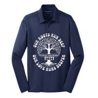 Family Reunion 2024 Our Roots Run Deep Our Love Runs Deeper Silk Touch Performance Long Sleeve Polo