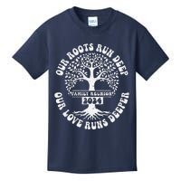 Family Reunion 2024 Our Roots Run Deep Our Love Runs Deeper Kids T-Shirt