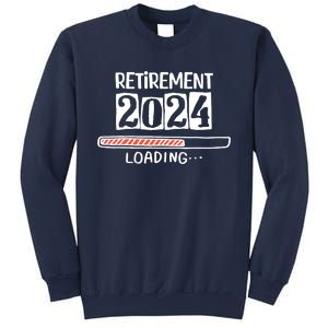 Funny Retirement 2024 Loading Countdown In Progress Sweatshirt