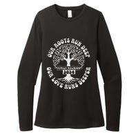 Family Reunion 2024 Our Roots Run Deep Our Love Runs Deeper Womens CVC Long Sleeve Shirt