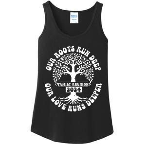 Family Reunion 2024 Our Roots Run Deep Our Love Runs Deeper Ladies Essential Tank