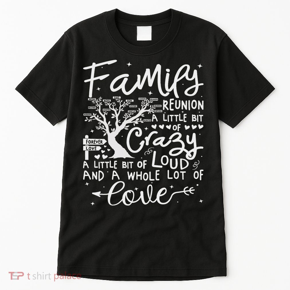 Family Reunion 2025 Family Matching Reunion Party Tall T-Shirt