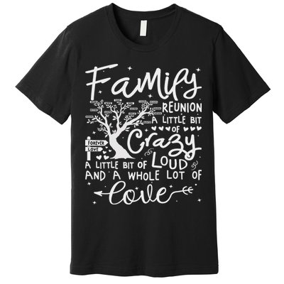 Family Reunion 2025 Family Matching Reunion Party Premium T-Shirt