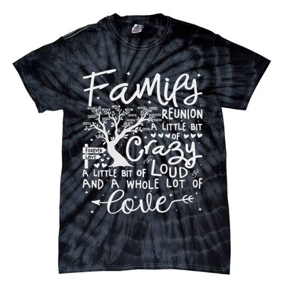 Family Reunion 2025 Family Matching Reunion Party Tie-Dye T-Shirt