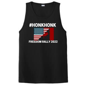 Freedom Rally 2022 Honk USA Canada Flag PosiCharge Competitor Tank