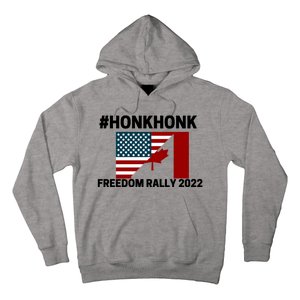 Freedom Rally 2022 Honk USA Canada Flag Hoodie