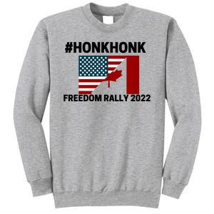 Freedom Rally 2022 Honk USA Canada Flag Sweatshirt