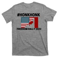 Freedom Rally 2022 Honk USA Canada Flag T-Shirt