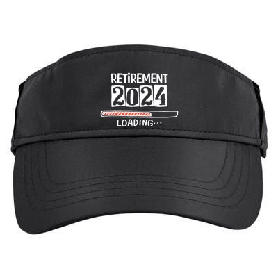 Funny Retirement 2024 Loading Countdown In Progress Adult Drive Performance Visor