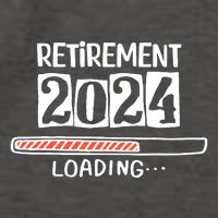 Funny Retirement 2024 Loading Countdown In Progress Vector Backpack