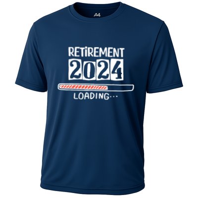 Funny Retirement 2024 Loading Countdown In Progress Performance Shirt