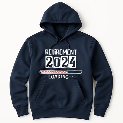Funny Retirement 2024 Loading Countdown In Progress Hoodie
