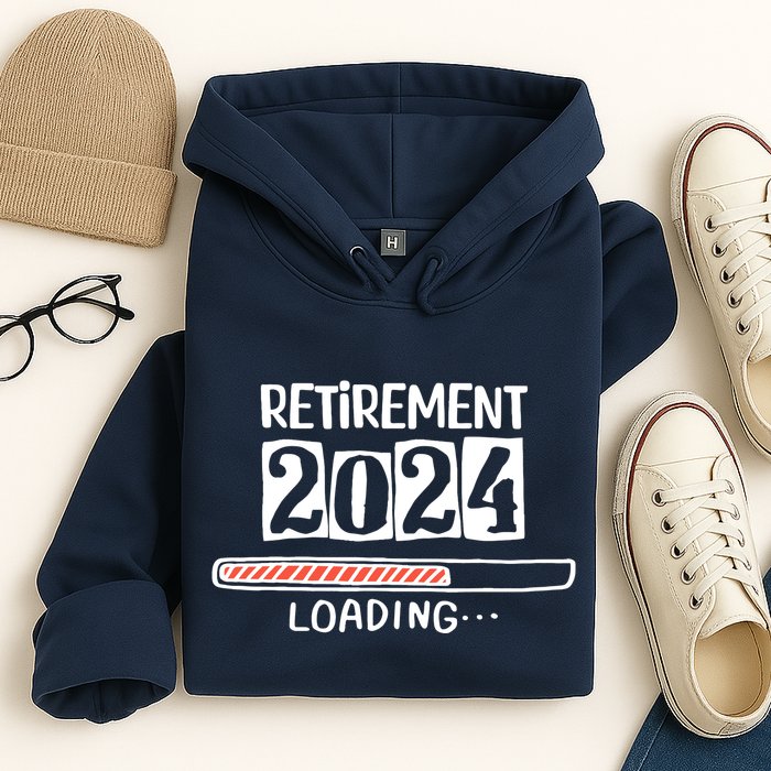 Funny Retirement 2024 Loading Countdown In Progress Hoodie