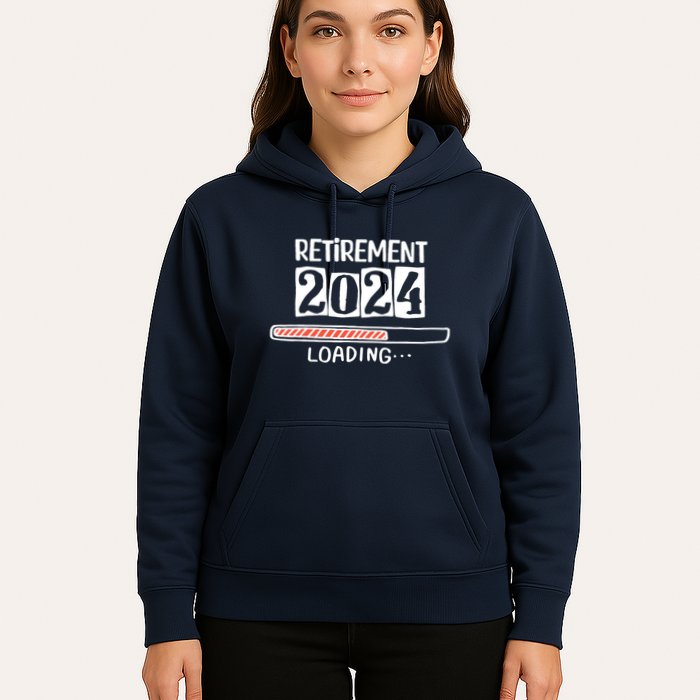 Funny Retirement 2024 Loading Countdown In Progress Hoodie