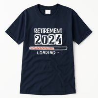 Funny Retirement 2024 Loading Countdown In Progress Tall T-Shirt