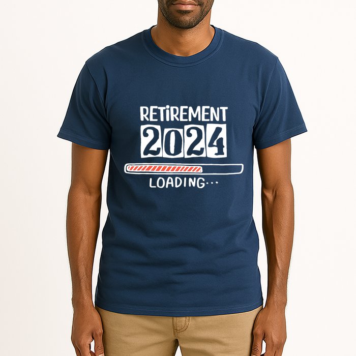 Funny Retirement 2024 Loading Countdown In Progress Tall T-Shirt