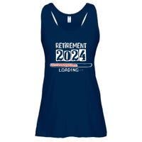 Funny Retirement 2024 Loading Countdown In Progress Ladies Essential Flowy Tank