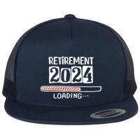Funny Retirement 2024 Loading Countdown In Progress Flatbill Hat