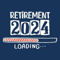 Funny Retirement 2024 Loading Countdown In Progress Flatbill Hat