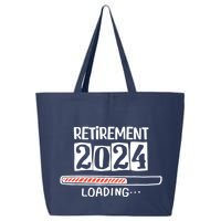 Funny Retirement 2024 Loading Countdown In Progress 25L Jumbo Tote