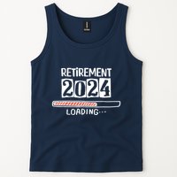 Funny Retirement 2024 Loading Countdown In Progress Tank Top
