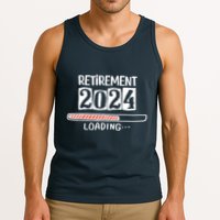 Funny Retirement 2024 Loading Countdown In Progress Tank Top