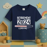 Funny Retirement 2024 Loading Countdown In Progress Toddler T-Shirt