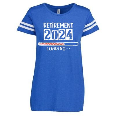 Funny Retirement 2024 Loading Countdown In Progress Enza Ladies Jersey Football T-Shirt