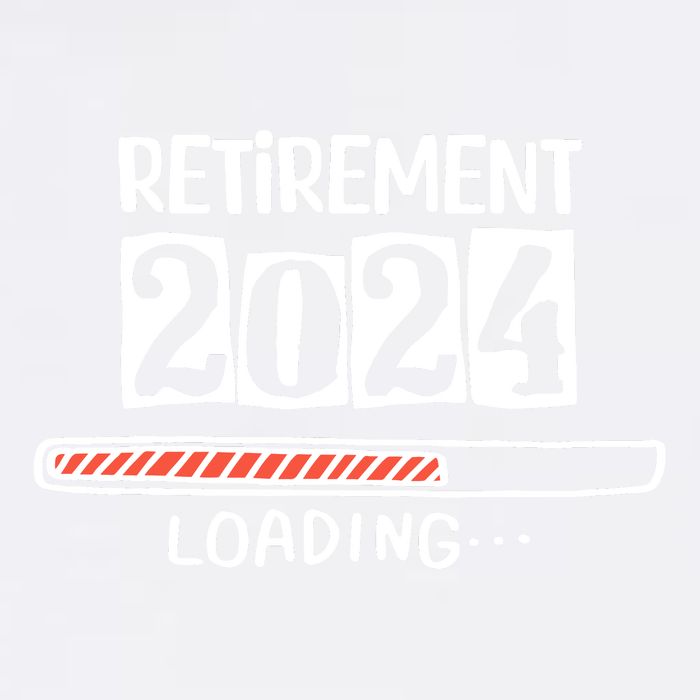 Funny Retirement 2024 Loading Countdown In Progress Garment-Dyed Sweatshirt