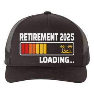 Funny Retirement 2025 Loading Retired Countdown Yupoong Adult 5-Panel Trucker Hat