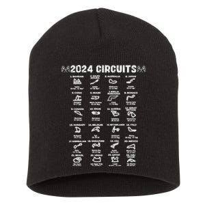 Formula Racing 2024 Circuits Race Car Formula Racing Gift Short Acrylic Beanie