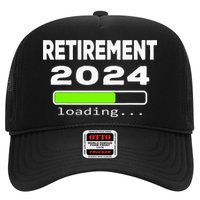Funny Retirement 2024 loading Retired Countdown Trucker Hat