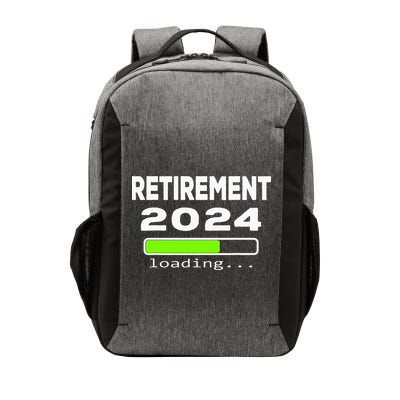 Funny Retirement 2024 loading Retired Countdown Vector Backpack