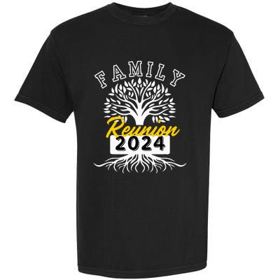 Family Reunion 2024 Attend Meeting Group Vintage Garment-Dyed Heavyweight T-Shirt