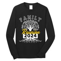 Family Reunion 2024 Attend Meeting Group Vintage Long Sleeve Shirt