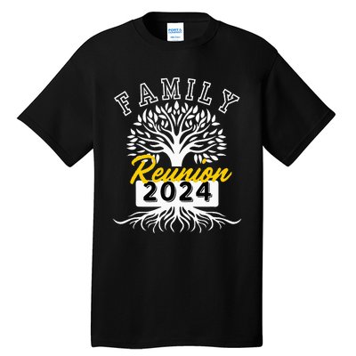 Family Reunion 2024 Attend Meeting Group Vintage Tall T-Shirt