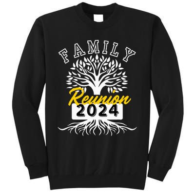 Family Reunion 2024 Attend Meeting Group Vintage Tall Sweatshirt