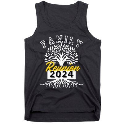 Family Reunion 2024 Attend Meeting Group Vintage Tank Top