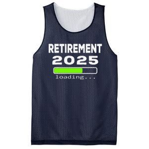 Funny Retirement 2025 Loading Retired Countdown Mesh Reversible Basketball Jersey Tank