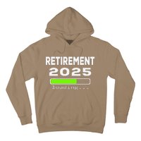 Funny Retirement 2025 Loading Retired Countdown Hoodie