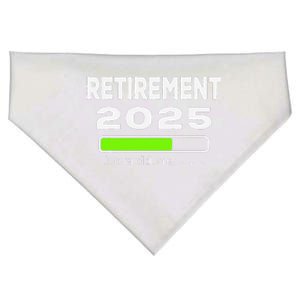 Funny Retirement 2025 Loading Retired Countdown USA-Made Doggie Bandana