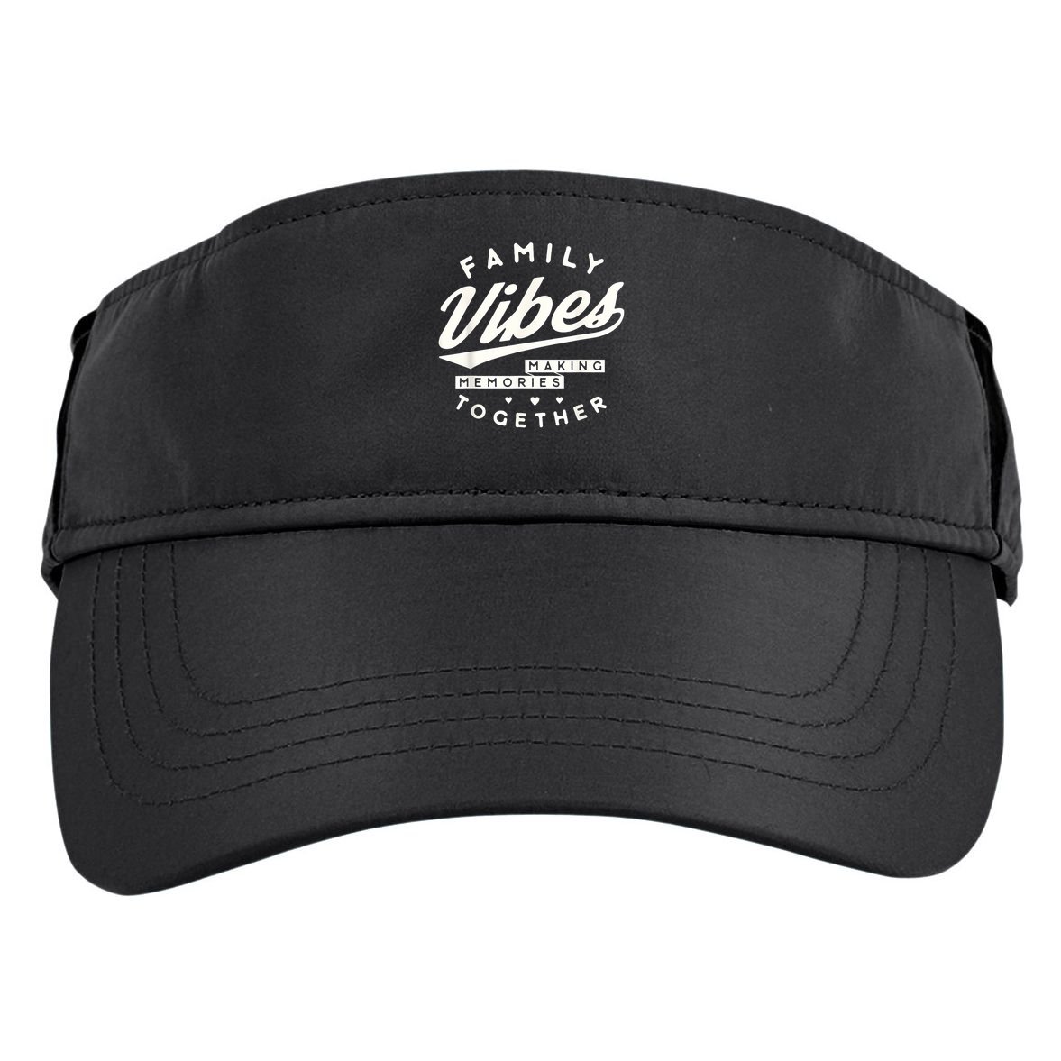 Family reunion 2025 Family Vibes Making Memories matching Adult Drive Performance Visor