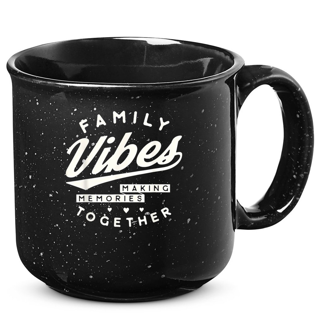 Family reunion 2025 Family Vibes Making Memories matching 15oz Campfire Ceramic Mug