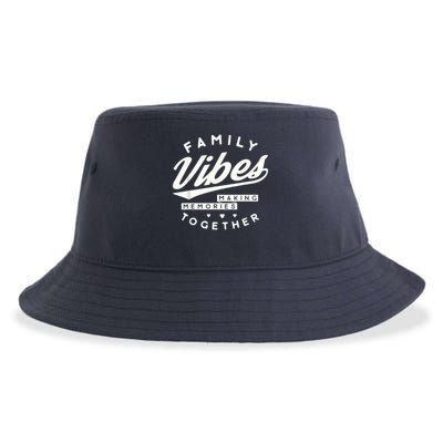 Family reunion 2025 Family Vibes Making Memories matching Sustainable Bucket Hat